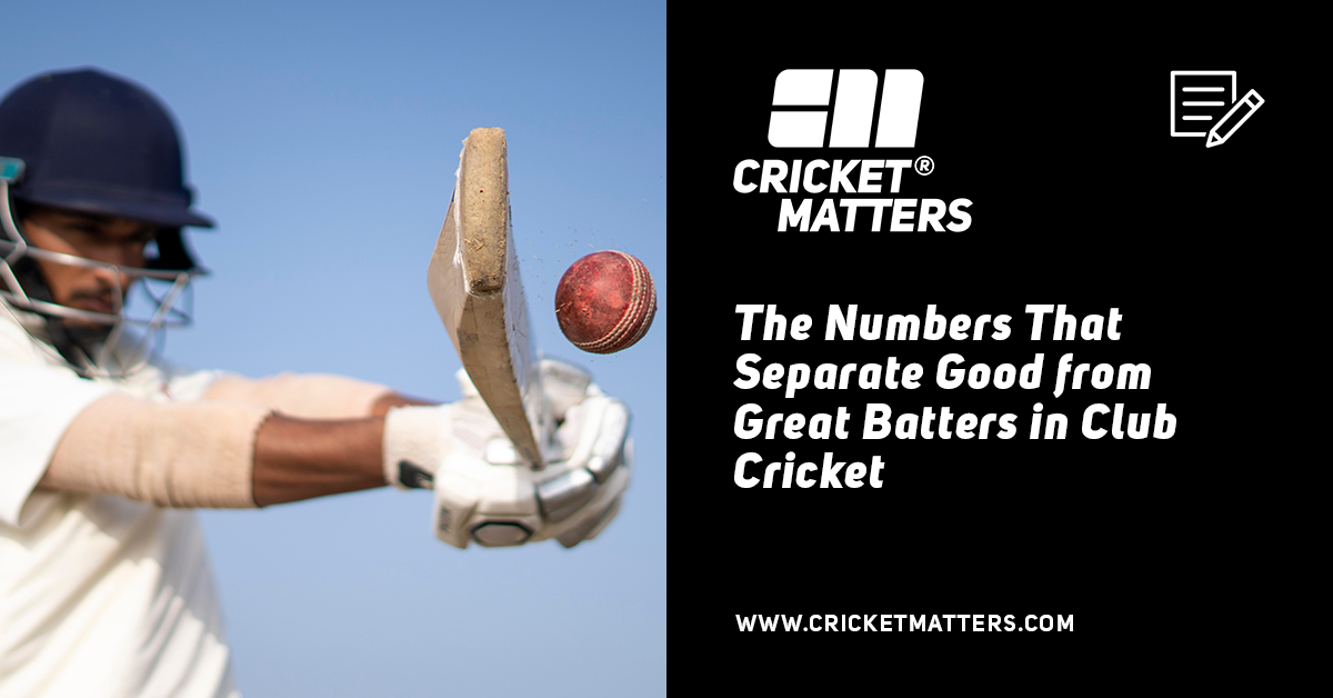 Batting Avergaes Club Cricket