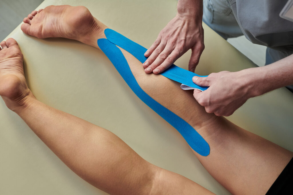 How We Use Kinesiology Tape at the Cricket Matters Clinic Kinesiology Tape for Cricketers.