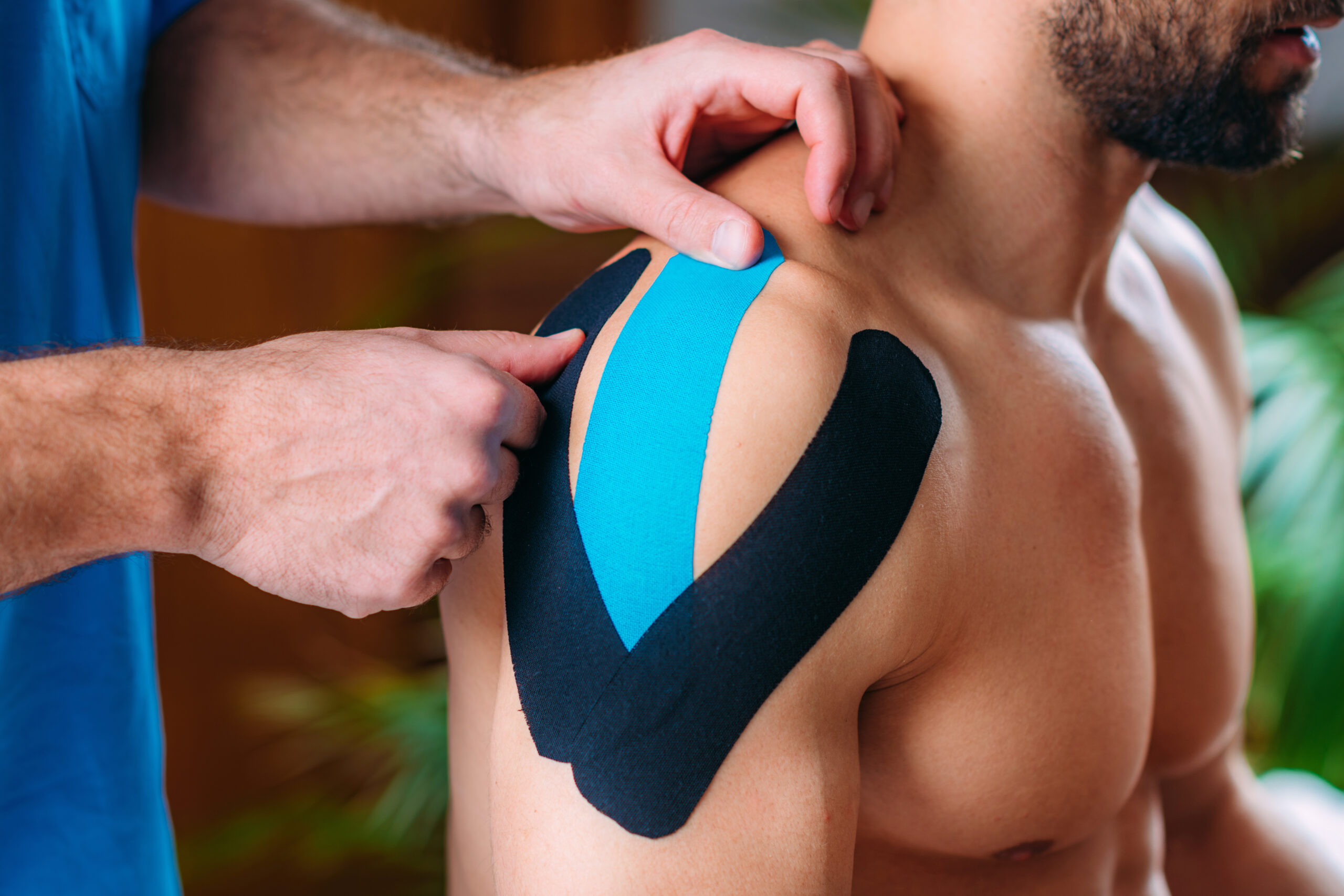 Kinesiology Tape for Cricketers.