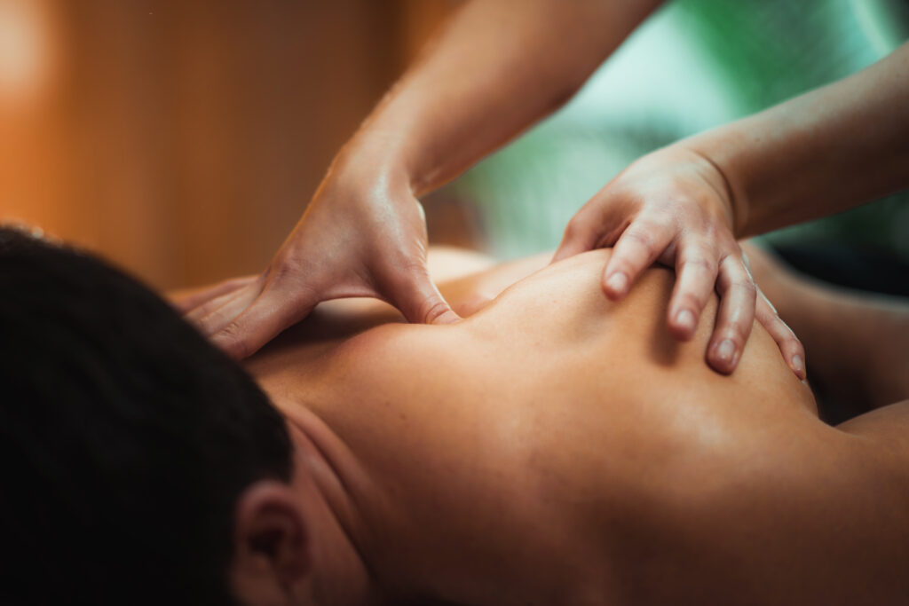 Do Cricketers Need Sports Massage? The Complete Guide Cricketer using sports massage for relaxation and mental recovery.