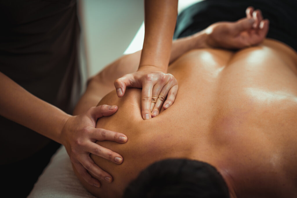 Do Cricketers Need Sports Massage? The Complete Guide Sports massage improving shoulder mobility for cricketers.