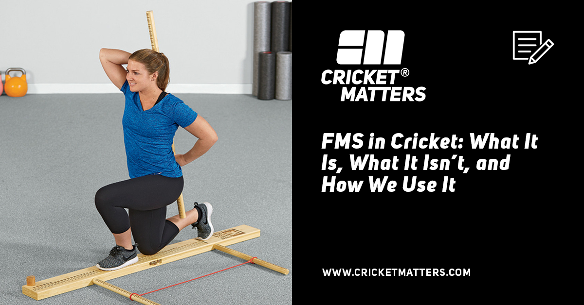 FMS in Cricket