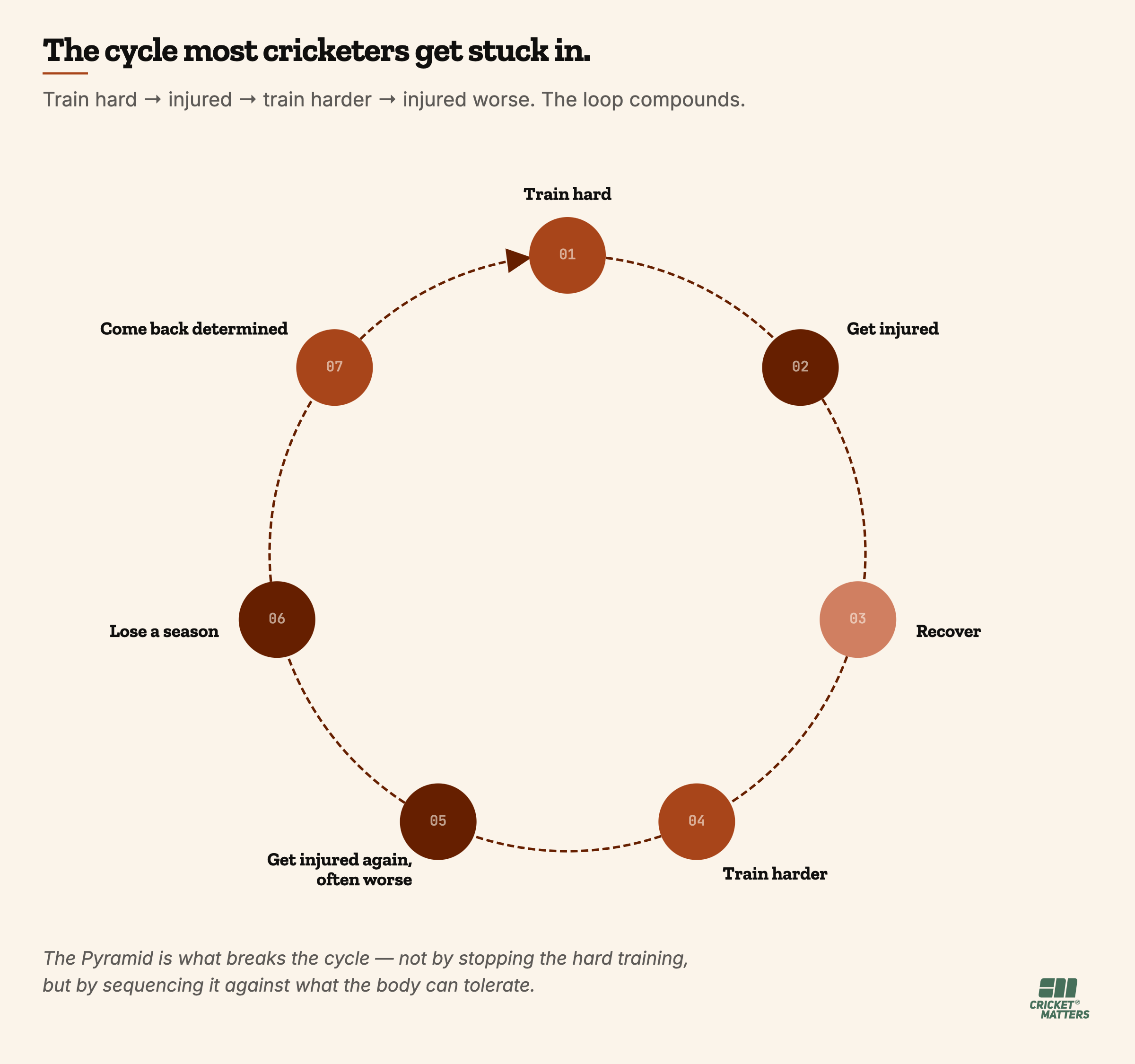 Cricket Matters Train Harder Cycle Cricket Matters Train Harder Cycle